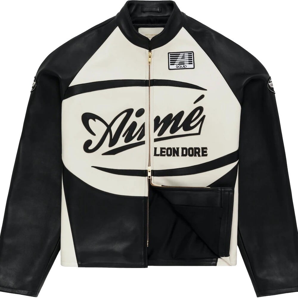 Aime Leon Dore leather shirt