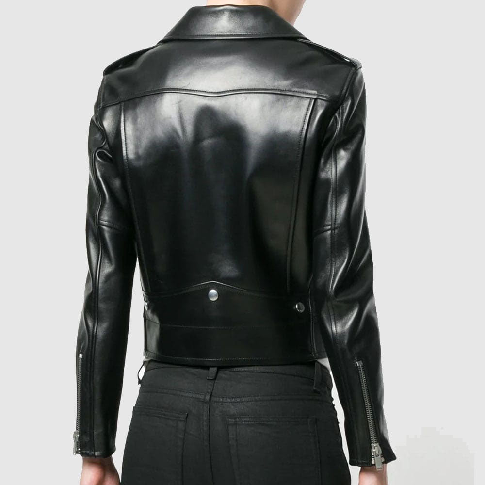 women leather jacket