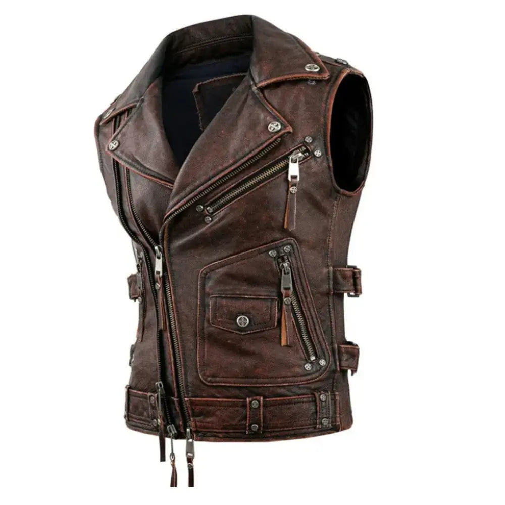 leather vests for men