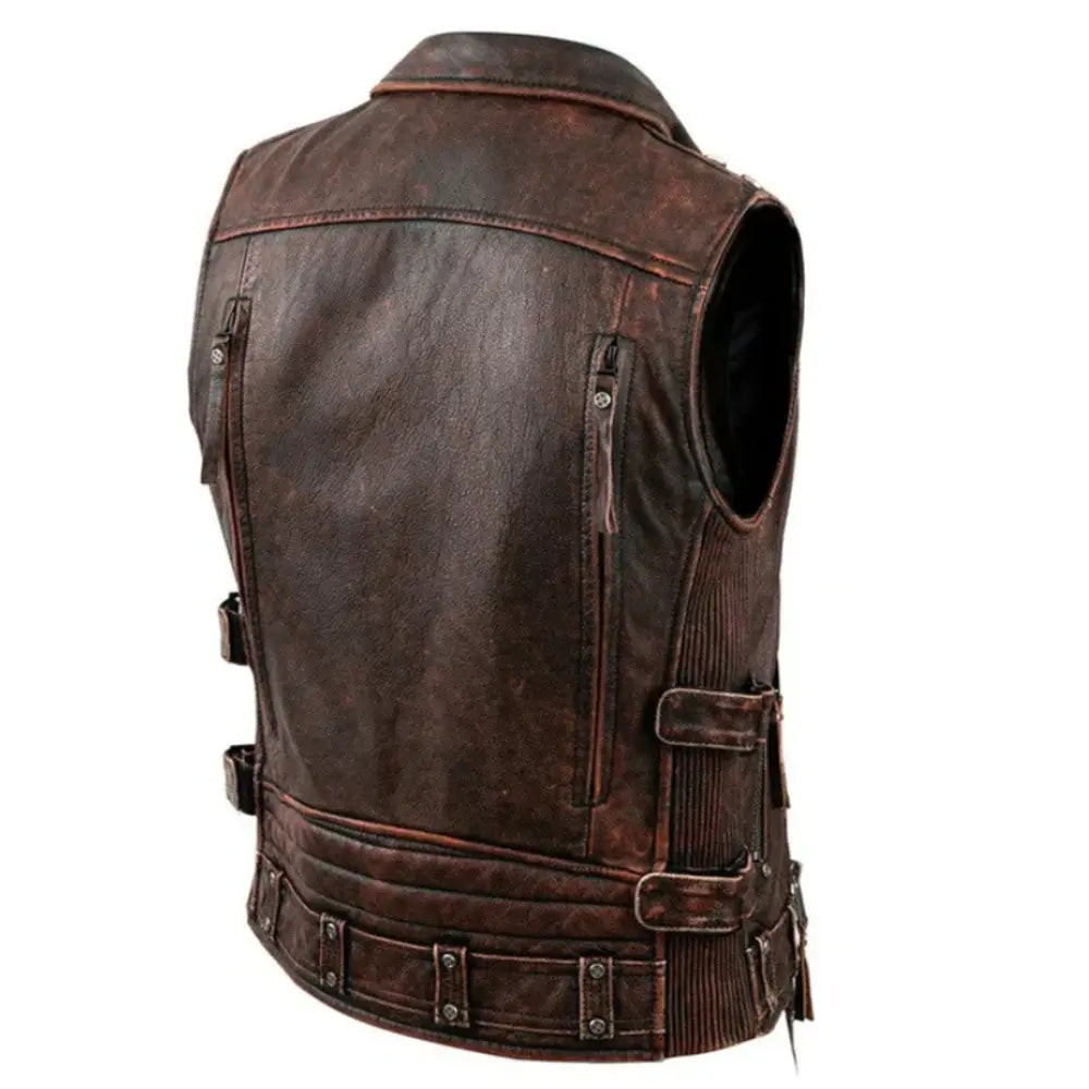 leather vests for men