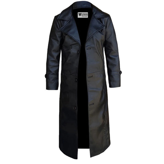 duster coat mens leather