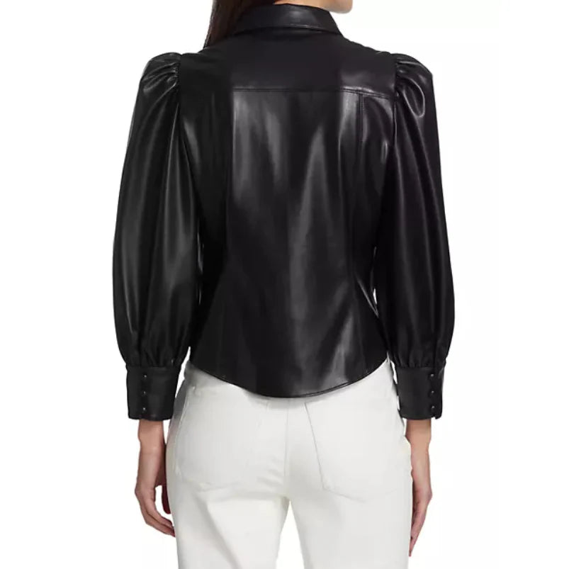 leather shirts for women