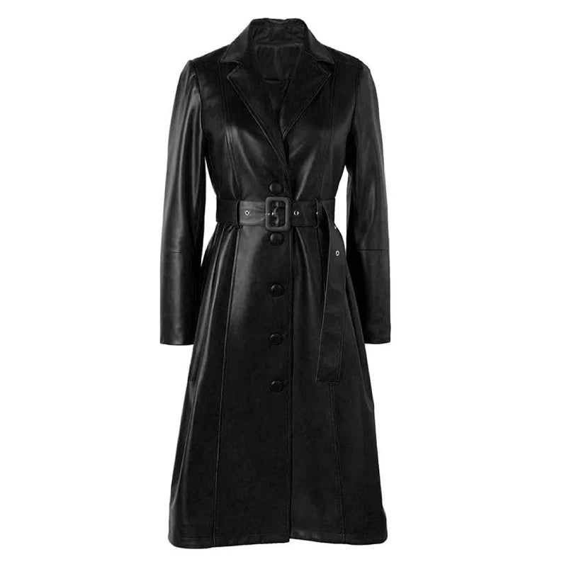 leather coats for women