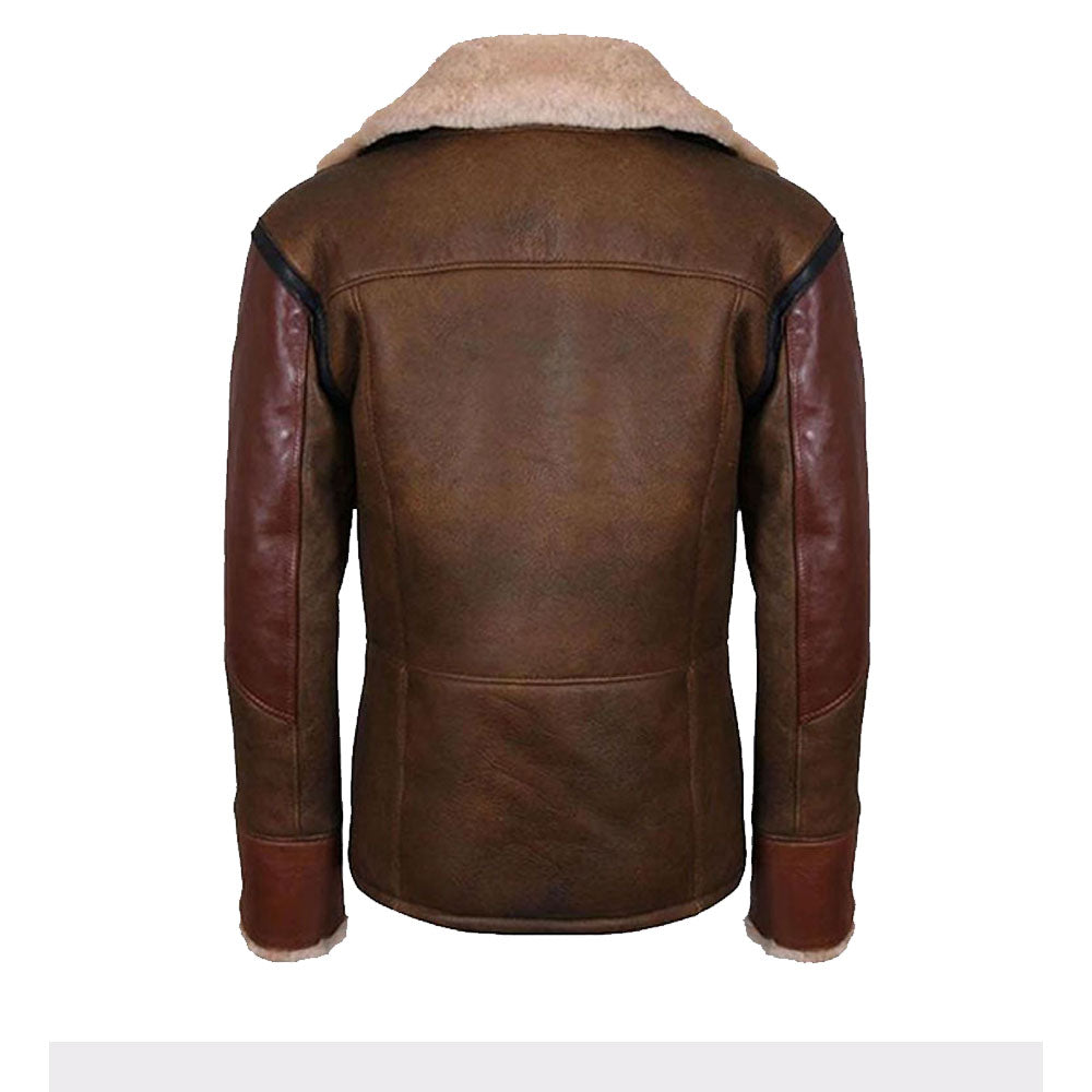 bomber leather jacket