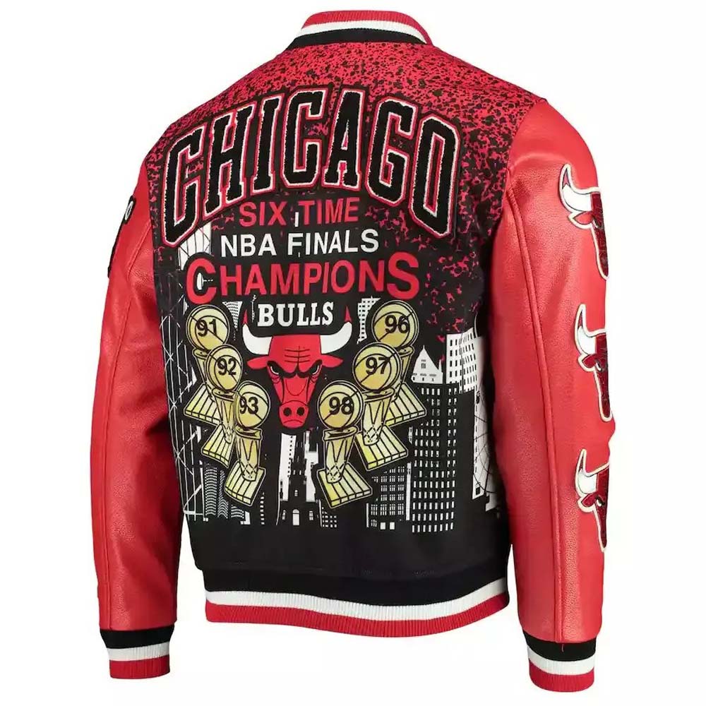 chicago bulls letterman jacket