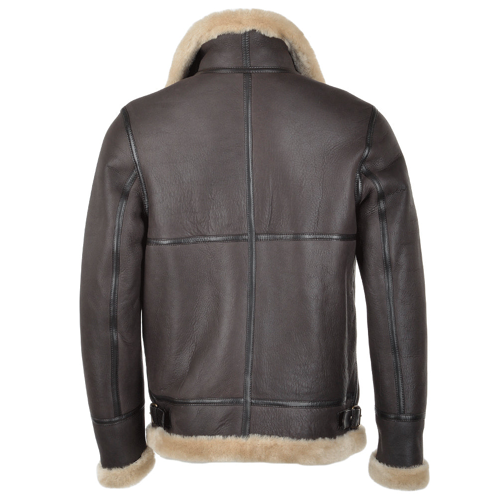 Luxury Men Shearling Jacket For Winters