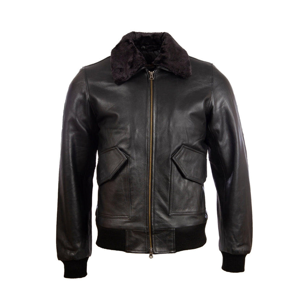 mens leather bomber jacket