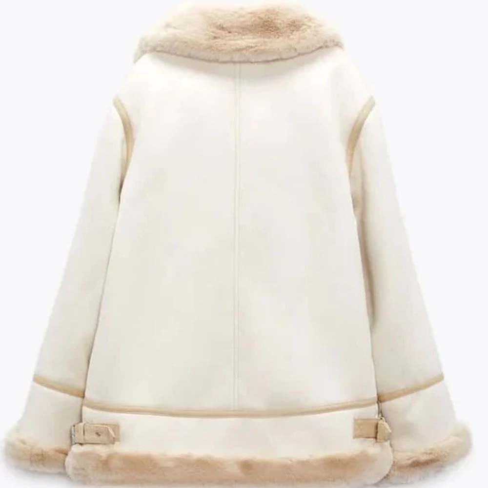 shearling jacket women