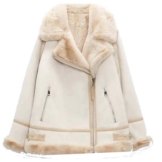 shearling jacket women